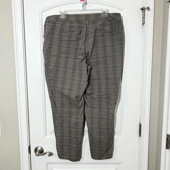 Hilary Radley Gray Plaid Dress Pants - Picture 2 of 4